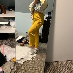 Mustard Yellow Zara Pants
